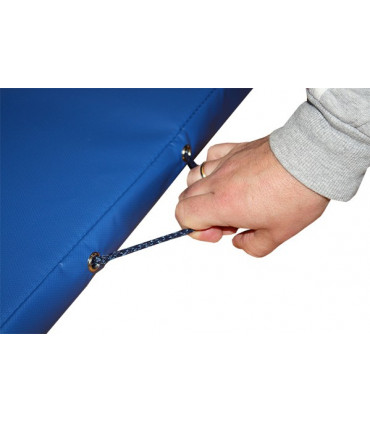 COLCHONETA REFORZADA 200X100X5 CON CANTONERAS Y ASAS