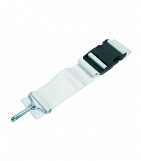 Centro guia con hebilla de plástico