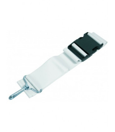 Centro guia con hebilla de plástico