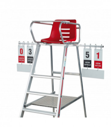 Marcador para silla de árbitro