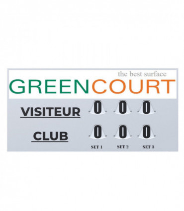 Marcador tenis manual XL