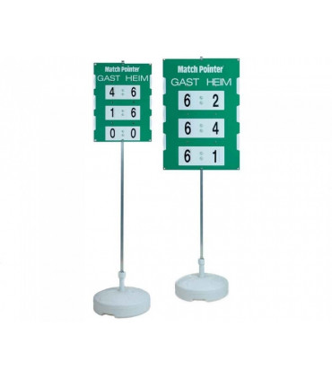Marcador tenis Match Pointer 46x65cm c/pie