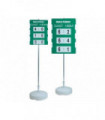 Marcador tenis Match Pointer 46x65cm c/pie
