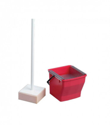 Secapistas espuma con cubo